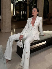 Cassandra Blazer Pants Set