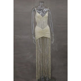 Cassandra Tassel Maxi Dress