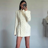Floral Blazer Dress