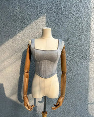 Chic Bandage Corset Hoodie