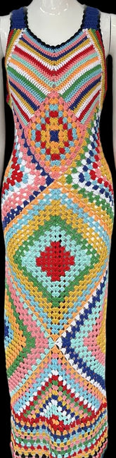 Bora Crochet Maxi Dress