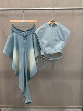 Ana Panelled Denim Set