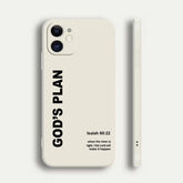 God's Plan iPhone Case