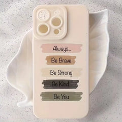 Inspirational Quote iPhone Case