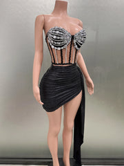 A Star Strapless Skirt Set