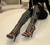 Gladiator High Heel Sandals
