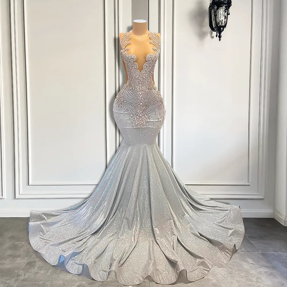 Allison Mermaid Maxi Dress
