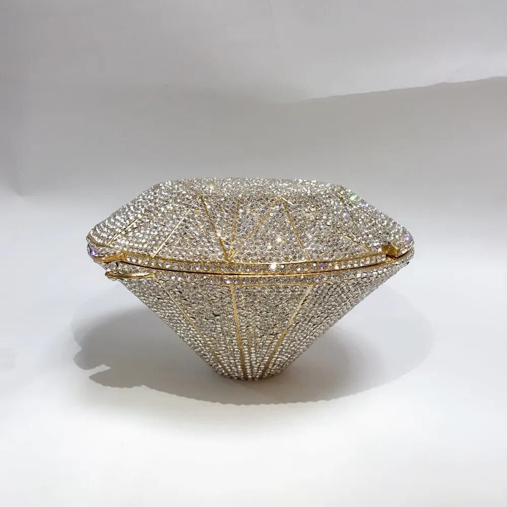 Diamond Clutch Crystal Mini Bag