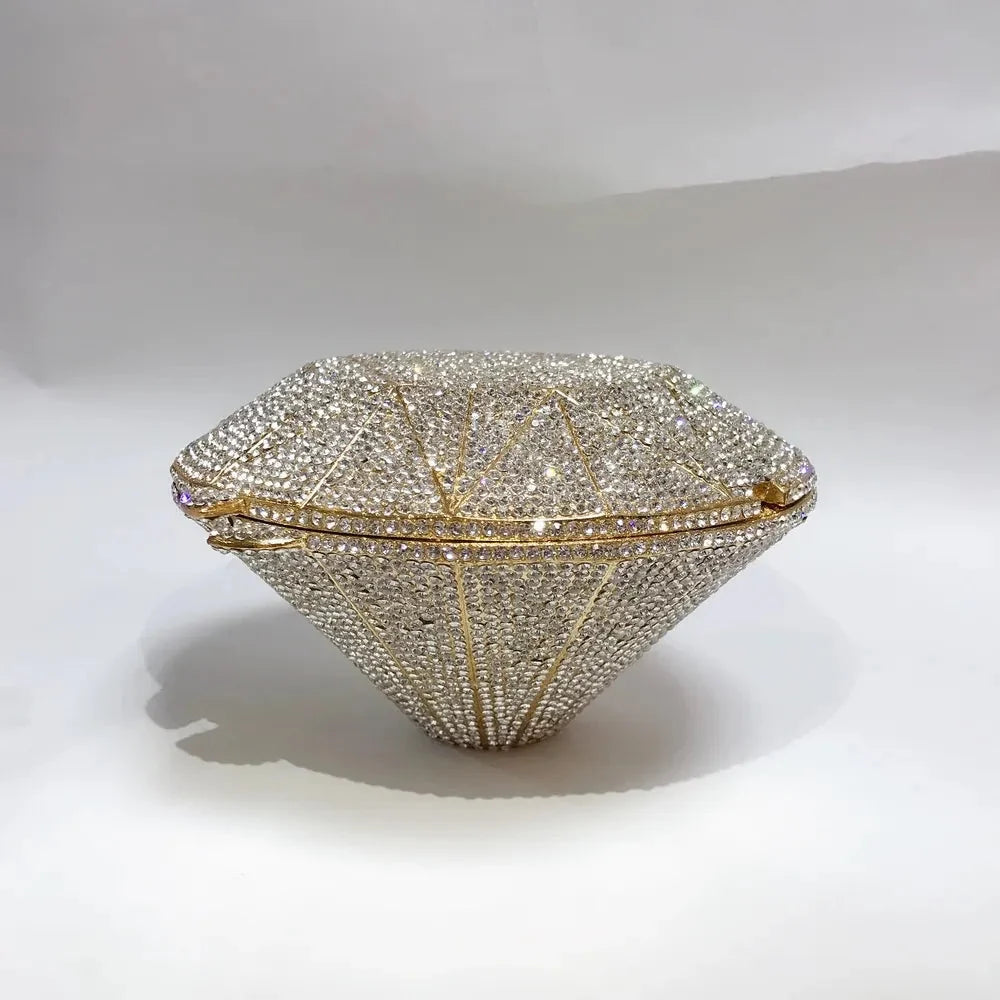 Diamond Clutch Crystal Mini Bag