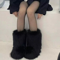 Furry Fur Boots