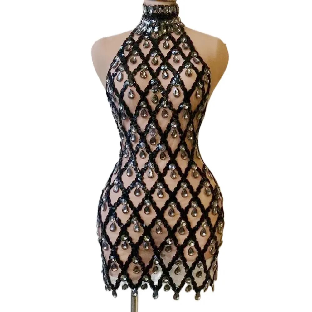I like It Shiny Mini Dress