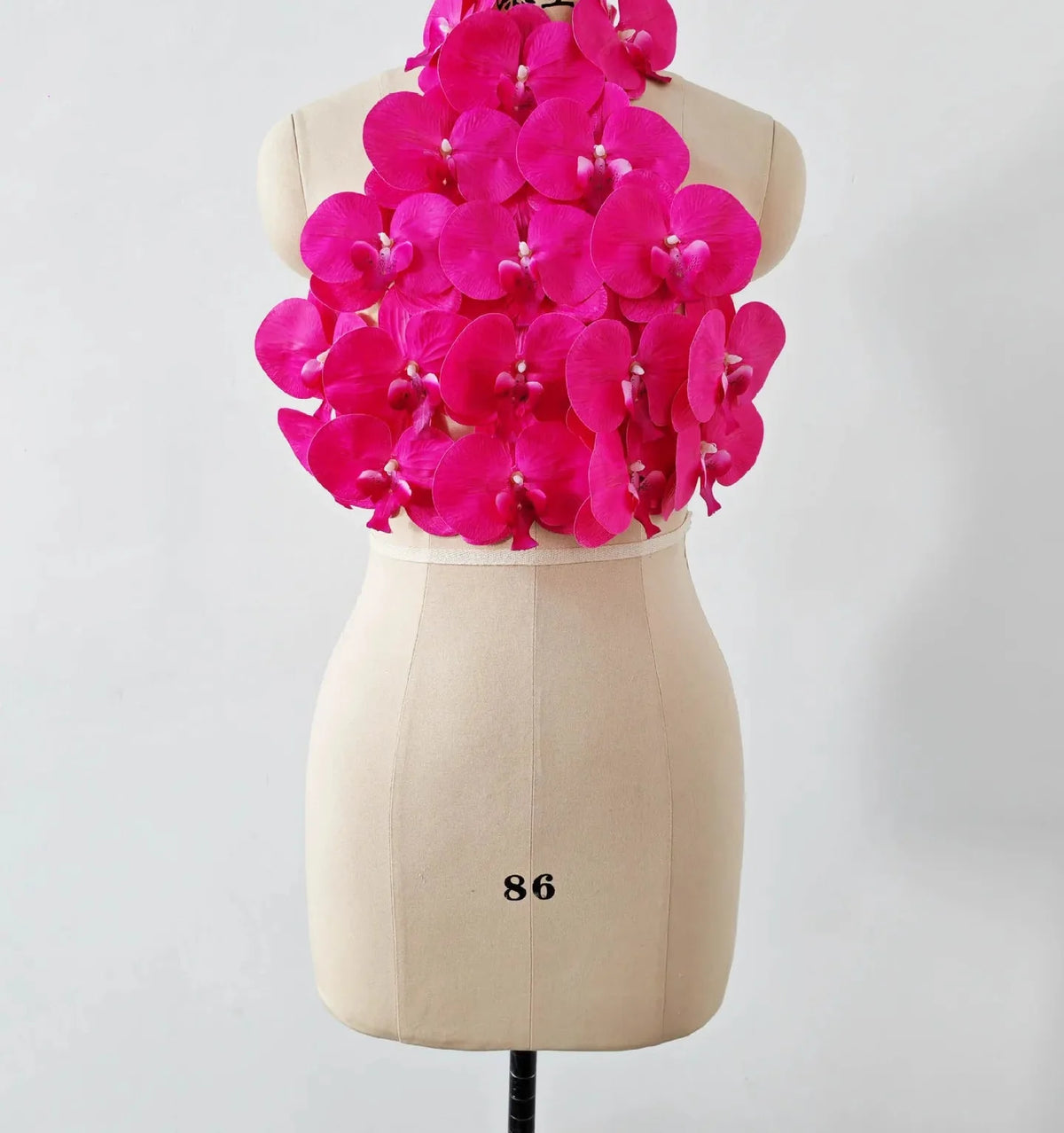 Floral Backless Top
