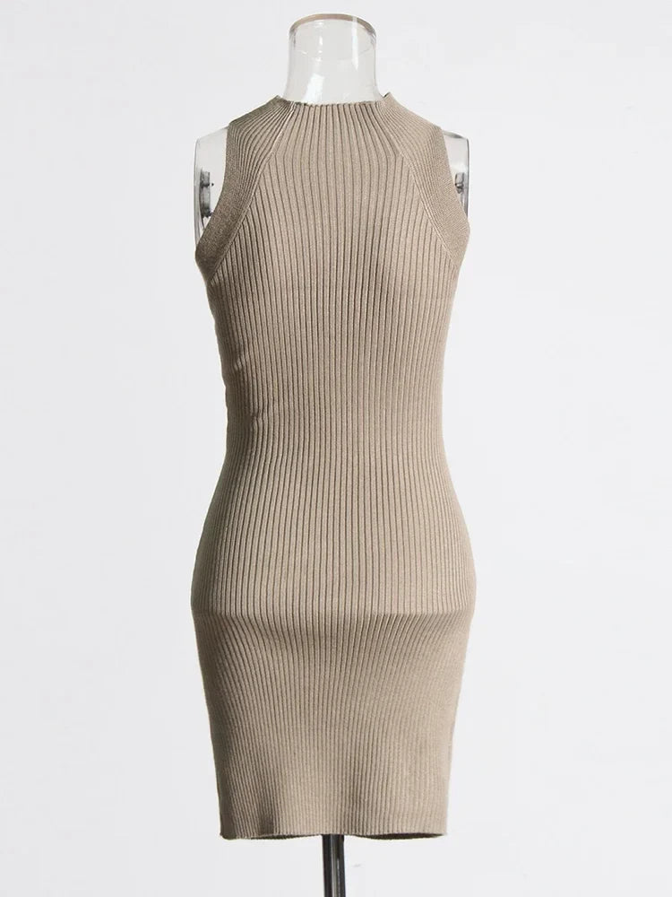 Dearra Knit Mini Dress