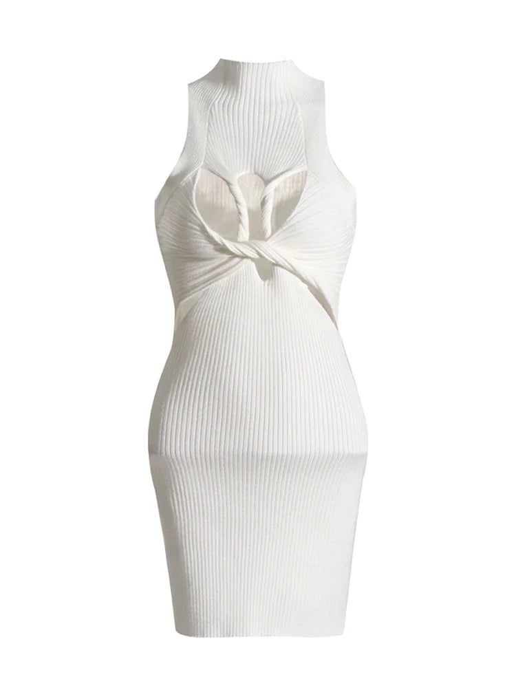 Dearra Knit Mini Dress